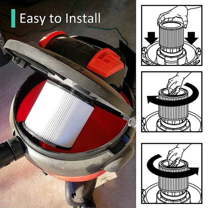 Bộ Lọc Thay Thế 90304 90333 90350 Phù Hợp Với Mọi Cửa Hàng / Ướt / Khô 5 Gallon