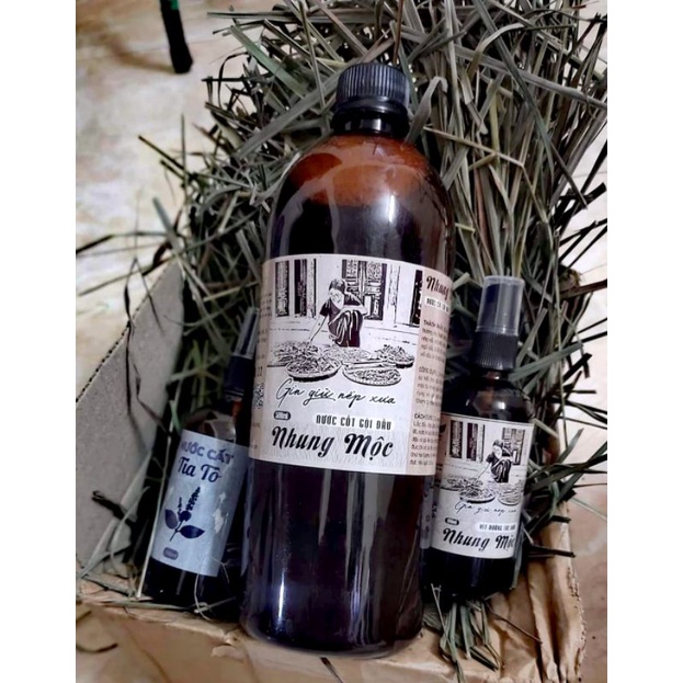 Dầu gội bồ kết thảo mộc cô đặc - Mùi hương của Mẹ chai 500ml