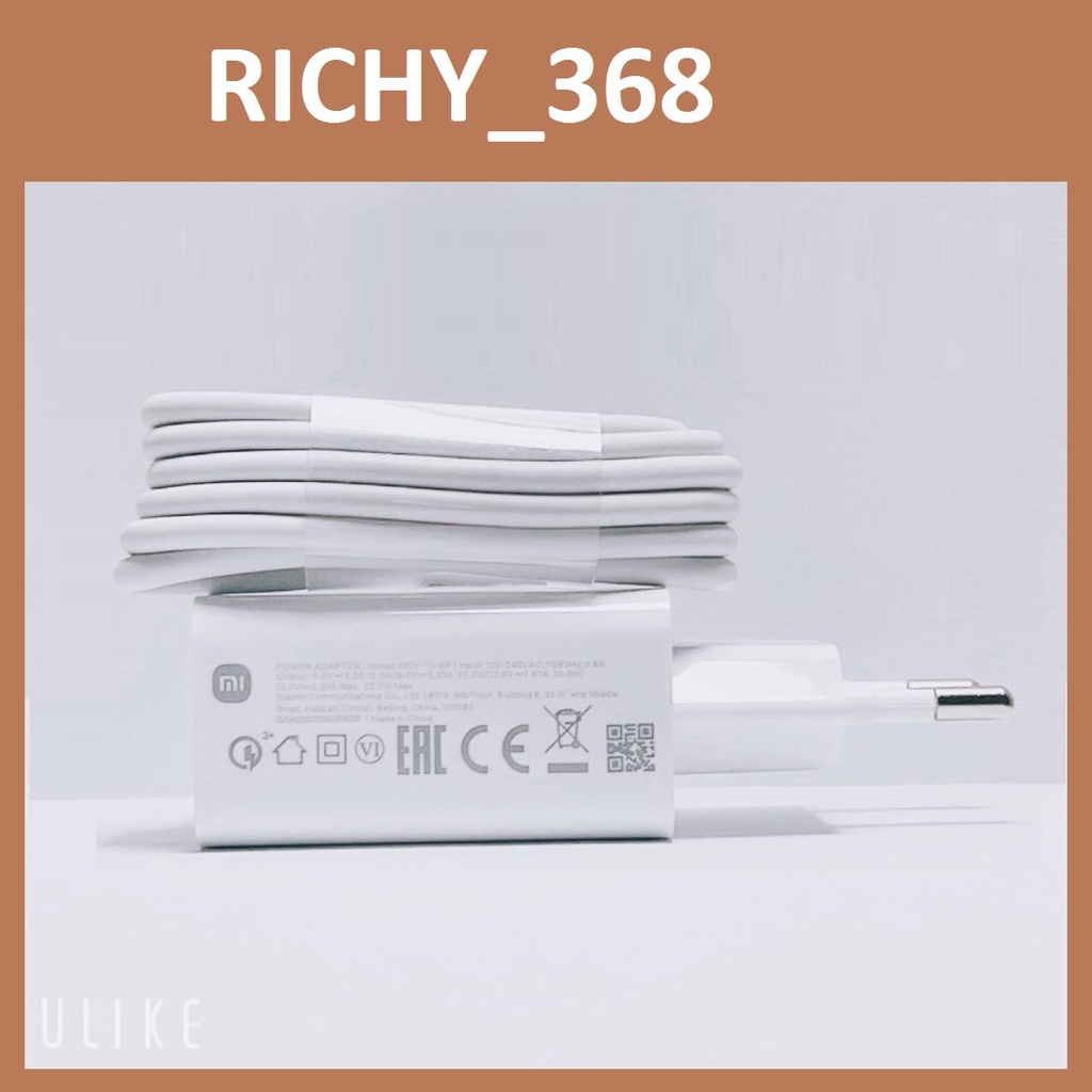 Bộ sạc nhanh 22.5w Xiaomi chính hãng