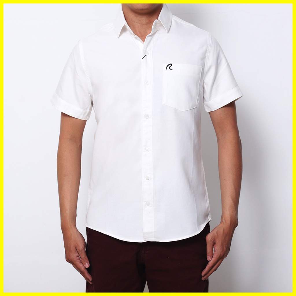 Áo Sơ Mi Nam Ngắn Tay Thời Trang Hàn Quốc, Form Regular, Chất Vải Kaki Oxford Cao Cấp mã SM02