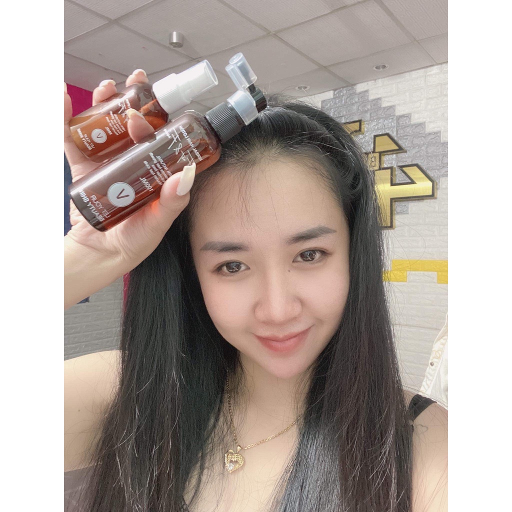 Vòi Xịt Dự Phòng Phun Sương Cho Chai Tinh Dầu Bưởi Và Mỹ Phẩm Vyvy Hair Care Màu Đen Kích Thước R20