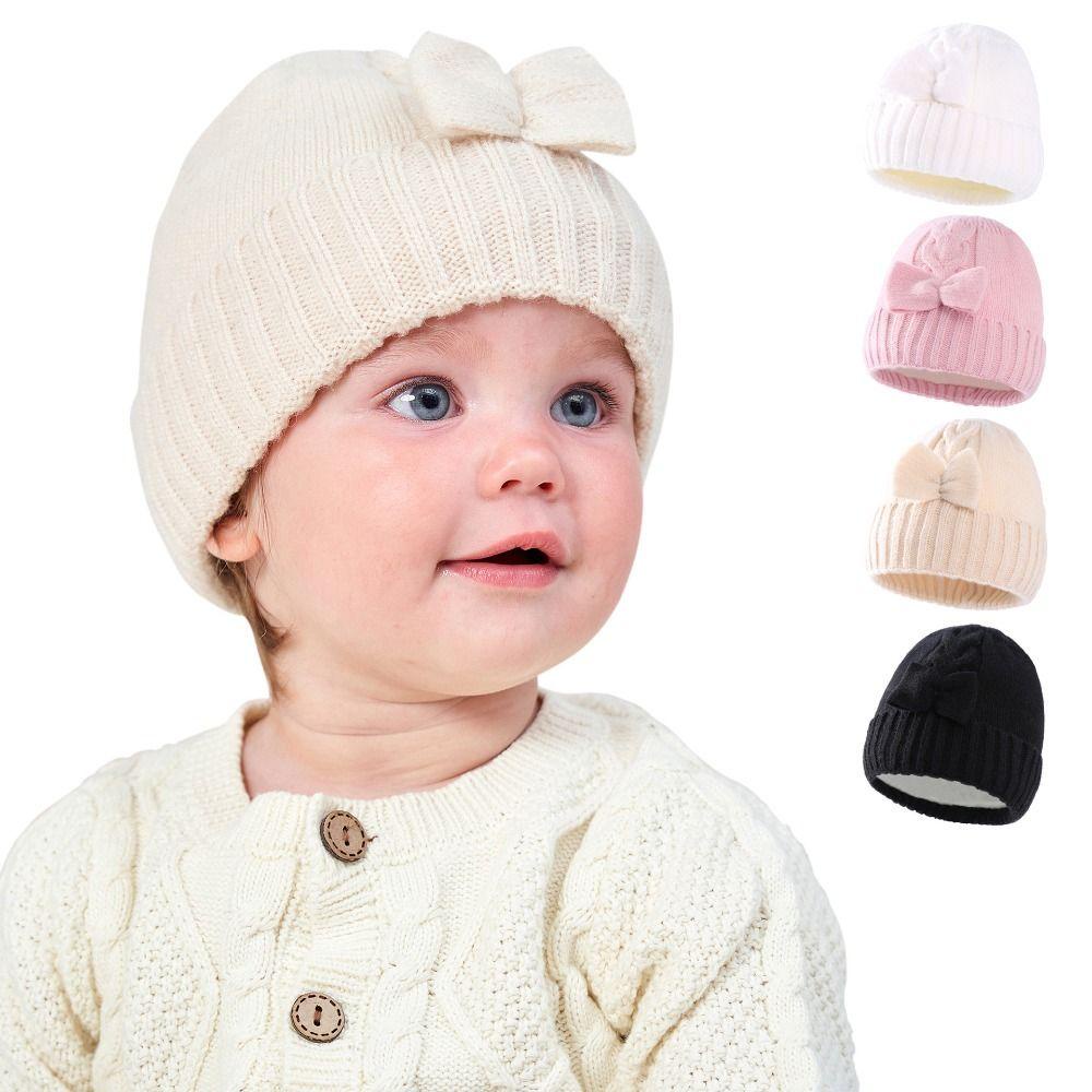 SUMU Mũ beanie Màu Sắc Nhã Nhặn Dành Cho Bé