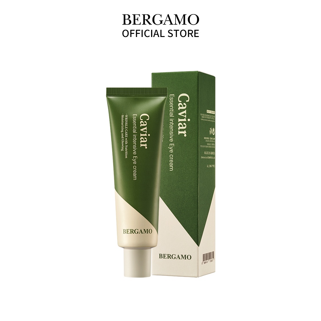 Kem dưỡng da vùng mắt Bergamo Tinh chất trứng cá muối Cavier Essential Intensive 100g