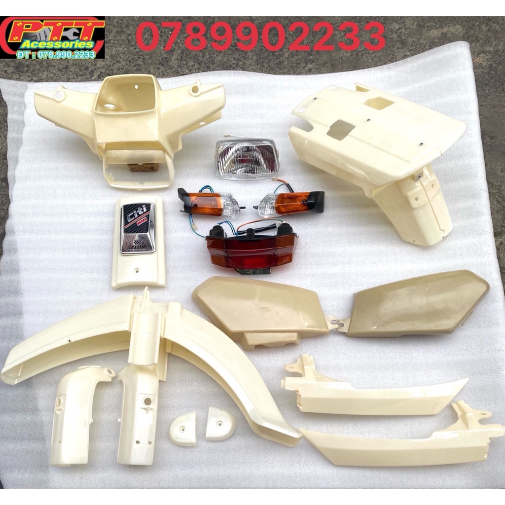 DÀN ÁO XE CITI 100 DAELIM NHỰA ABS