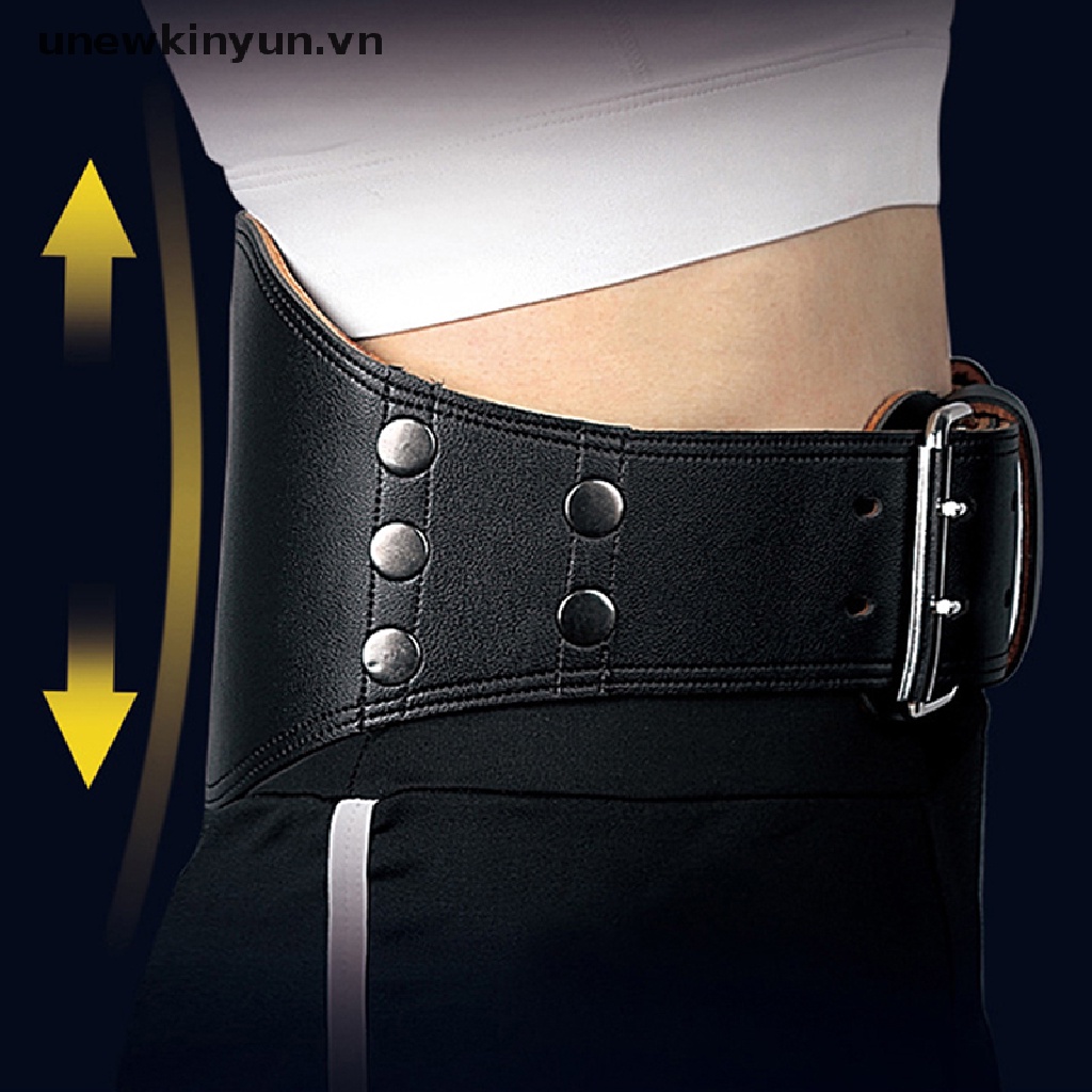 1 Dây Đai Da PU Hỗ Trợ Nâng Tạ Có Thể Điều Chỉnh