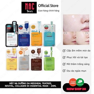 Mặt nạ dưỡng da Mediheal Mask (Teatree/Vita/Collagen/Placenta/NMF/IPI/EGT và nhiều loại)