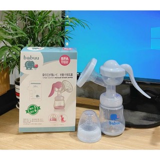 Máy Hút Sữa Cầm Tay Babuu Kèm Bình Sữa180ml