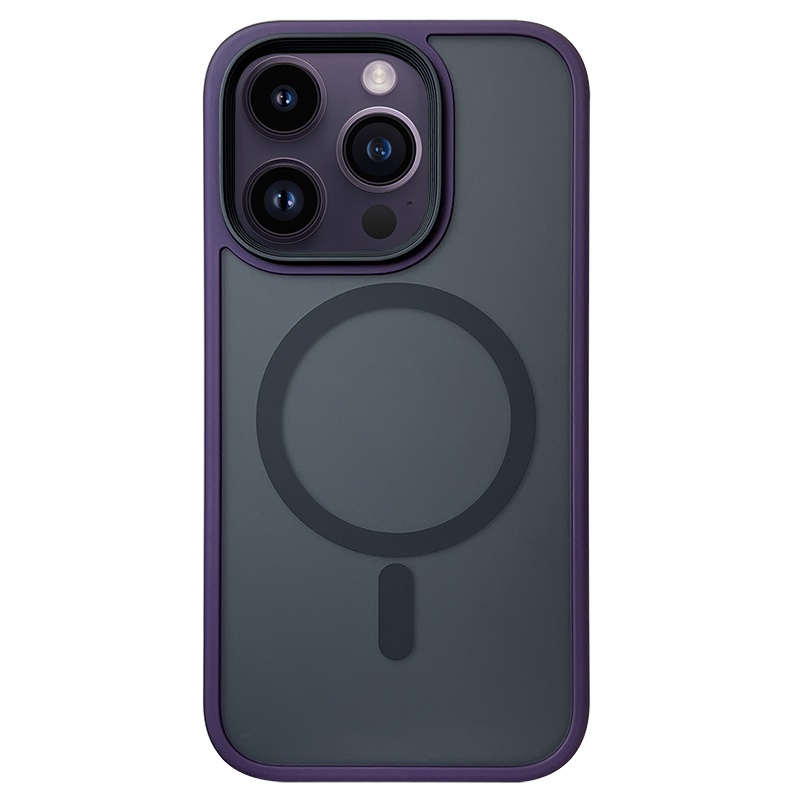 Ốp Điện Thoại Tích Hợp Đế Sạc Không Dây Từ Tính Chống Va Đập Cho iphone 12 14 14pro 13 Pro Max 14pro