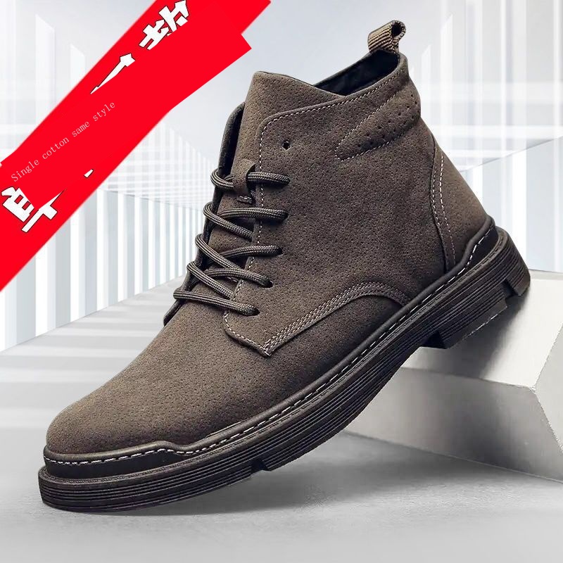 Giày Bốt Martin Chống Trượt Thời Trang Mùa Thu Cho Nam