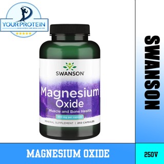 Swanson Magnesium Oxide 200mg - 250 viên