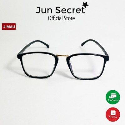 Gọng kính mắt nam nữ thời trang Jun Secret gọng nhựa dẻo mắt vuông form ôm mặt JS20A10 nhiều màu sắc lựa chọn