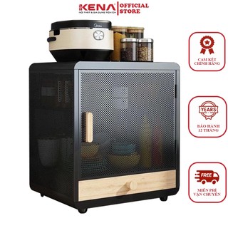 Kệ đựng chén bát, kệ bếp KENA để trên bàn bếp phủ sơn tĩnh điện khung sắt cao cấp chống gỉ KN 300