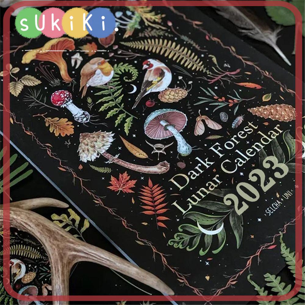 Lịch Để Bàn Hiệu Suki Dark Forest Lunar Mừng Năm Mới 2023