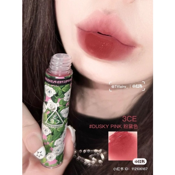 [3ce X Toiletpaper] Son Kem 3ce Velvet Lip Tint và Son Thỏi 3ce Soft Matte Lipstick