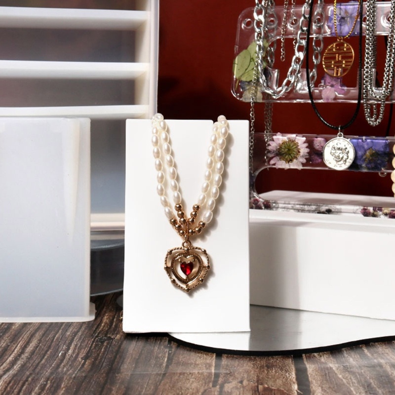 Khuôn Silicon Làm Giá Đỡ Trưng Bày Trang Sức