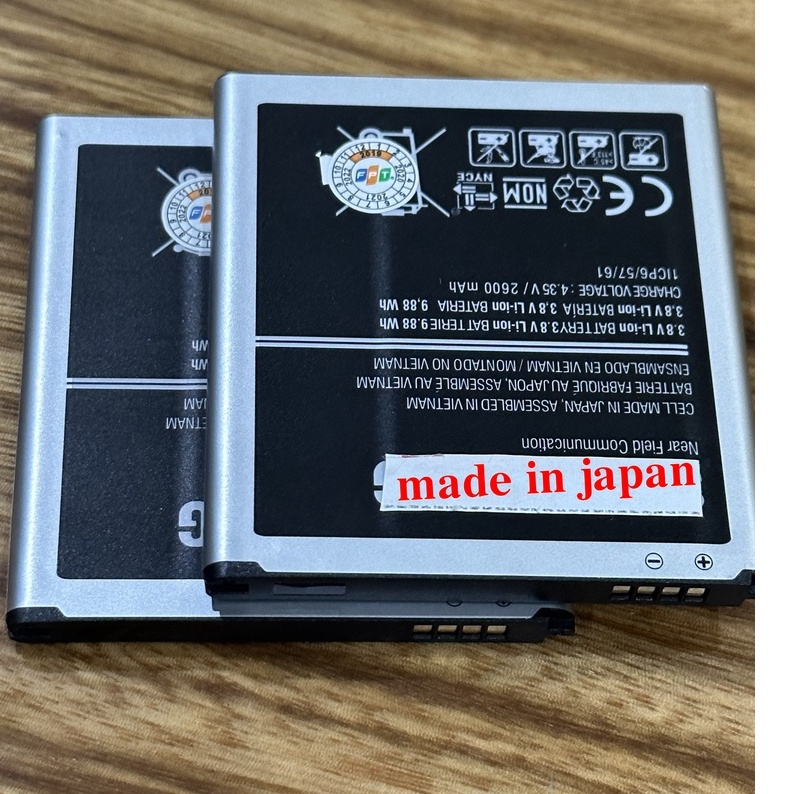 Pin thay thế samsung galaxy G530 made in japan