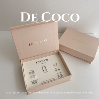 Set khuyên tai 7 ngày DECOCO ACC ACC (kèm hộp trang sức cao cấp) DECOCO ACC ACCESSORIES