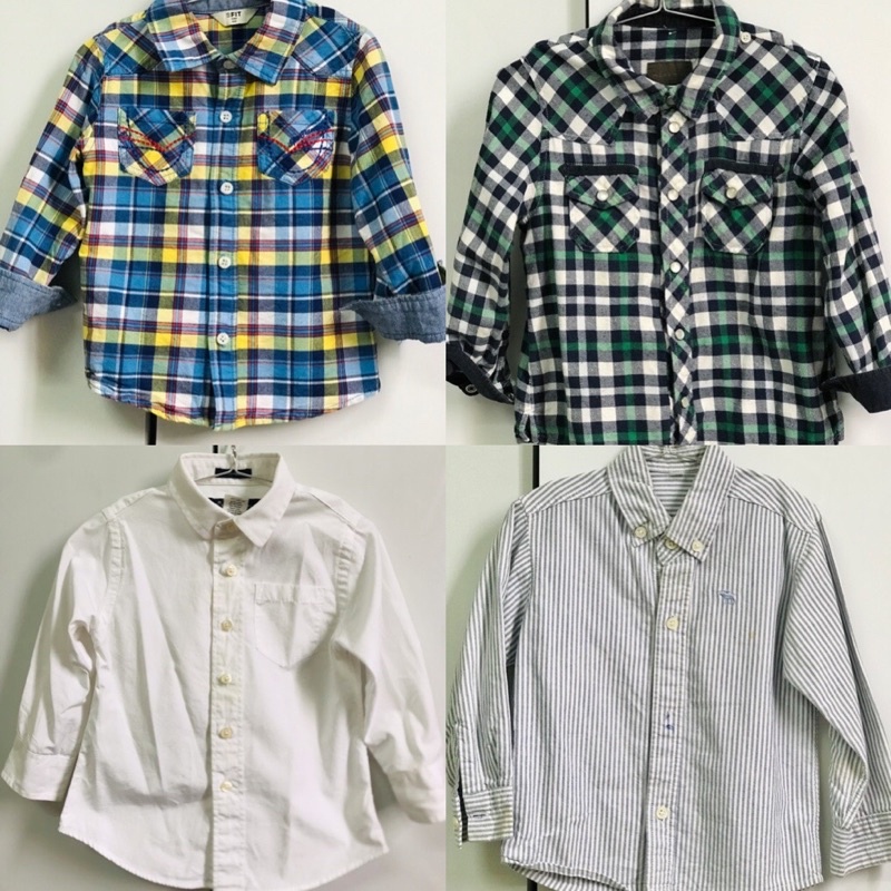 Áo Sơmi bé trái