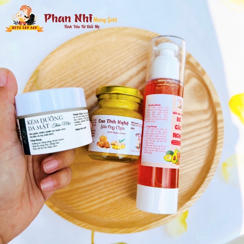 SET DƯỠNG DA MẶT THẢO MỘC •Mamy Gold