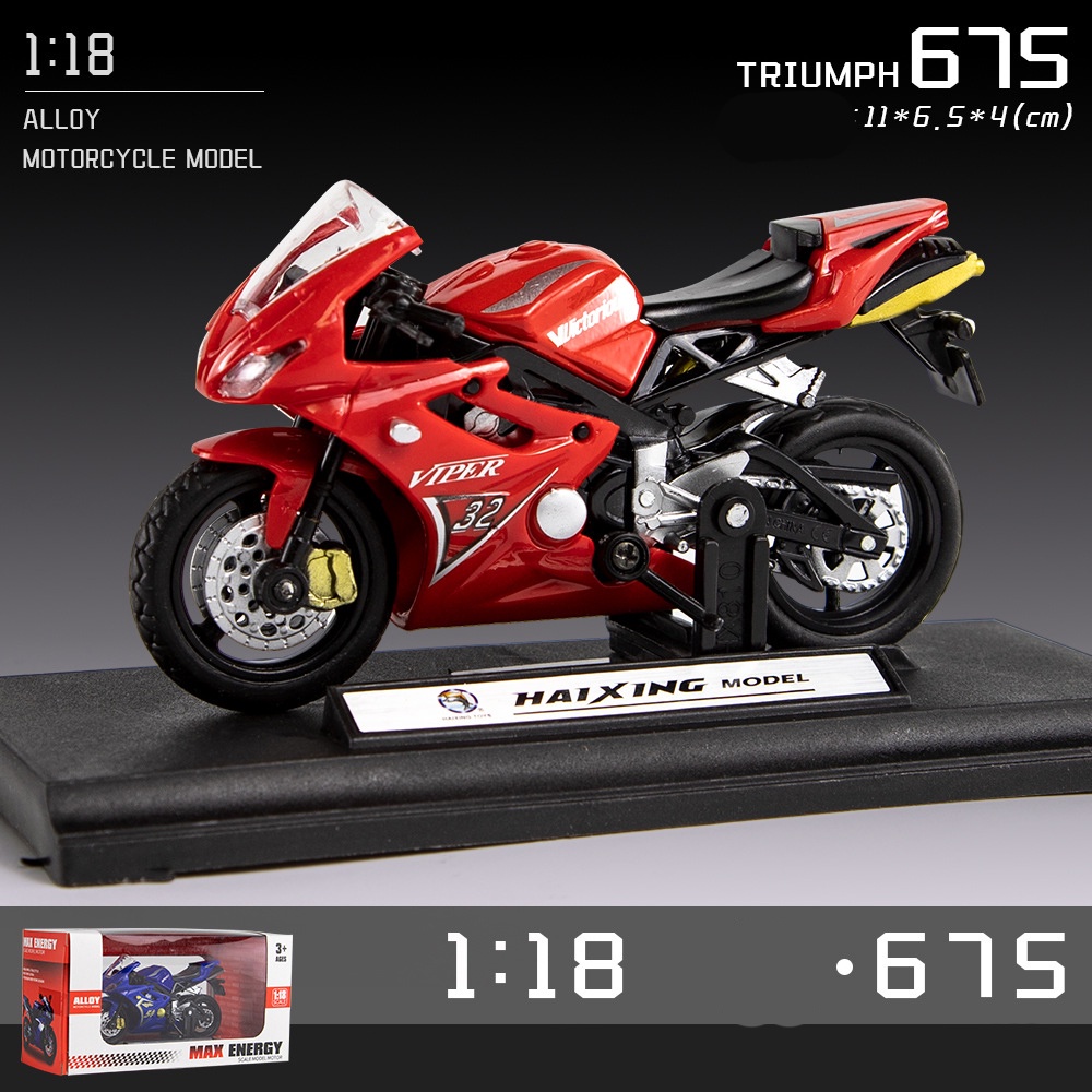MÔ HÌNH XE MOTO SIÊU XE honda cbr600rr | tỷ lệ 1:18 Full Box