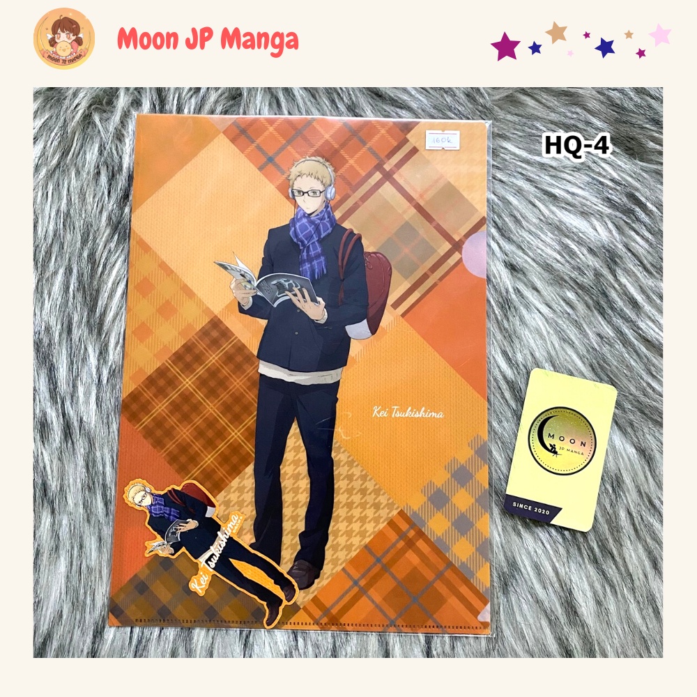 Clear File Bìa lá A4 Anime Manga