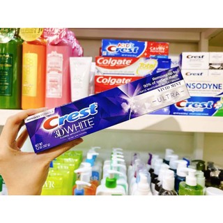 KEM ĐÁNH RĂNG CREST 3D WHITE BRILLIANCE 110G #VIBRANT PEPPERMINT