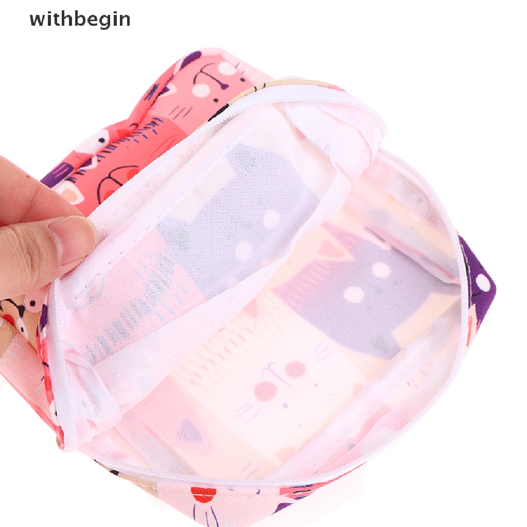 1 Túi Đựng Mỹ Phẩm / Tiền Xu / Đồ Trang Điểm Nhỏ Gọn Dành Cho Bạn Nữ Mang Đi Du Lịch