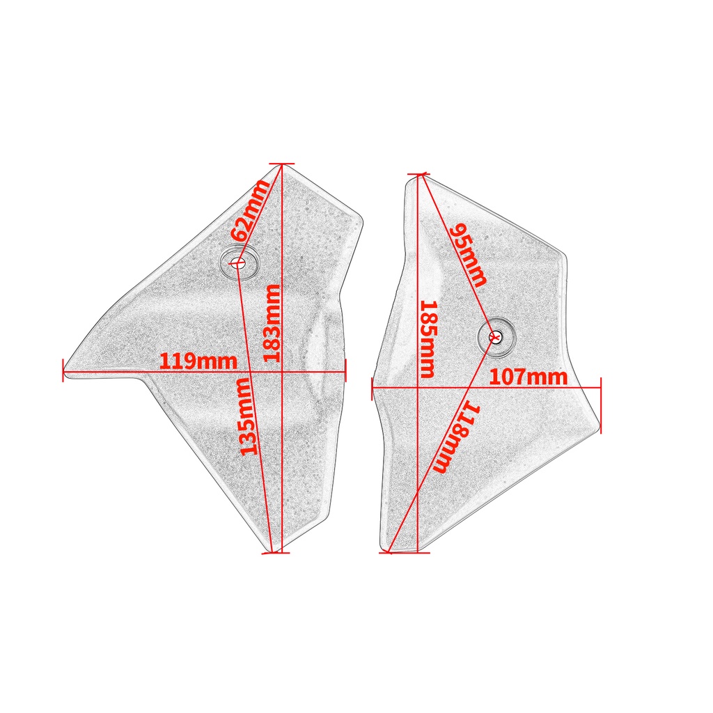 Phụ Kiện Bảo Vệ Thân Xe Mô Tô BMW R1200GS R1250GS LC 2017-2021 R1200 GS R 1250GS 2018 2019 2020