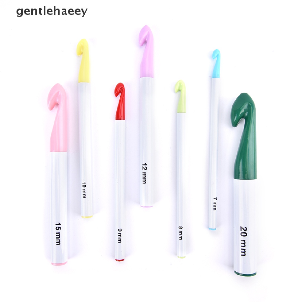 Bộ 7 Cây Móc Len Bằng Nhựa 7mm-20mm