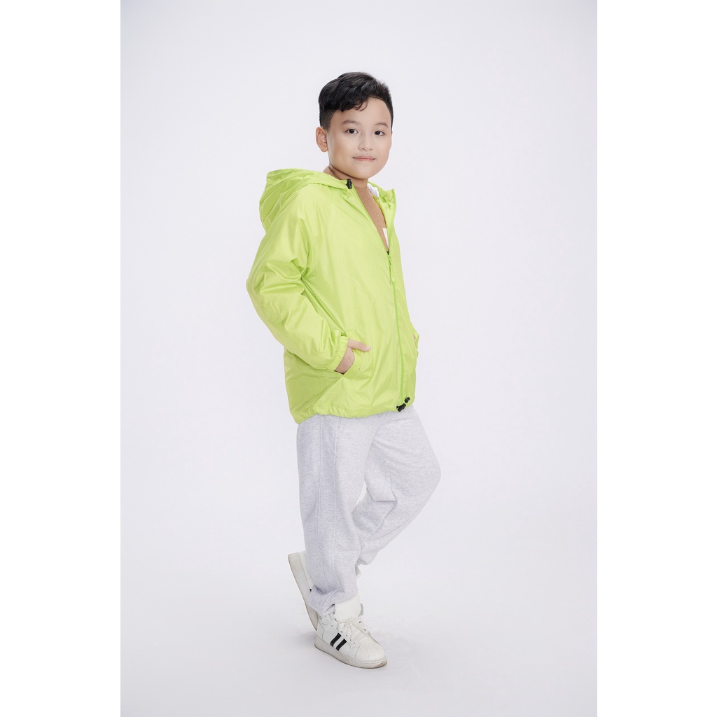 Áo gió trơn bé trai bé gái thương hiệu Litibaby - Made in VietNam
