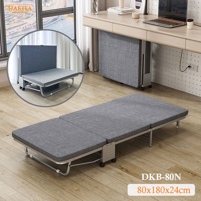 Giường Ngủ DAKITA DKB-80N - Giường Ngủ Có Nệm Xếp Gọn Đa Năng (Rộng 80cm)