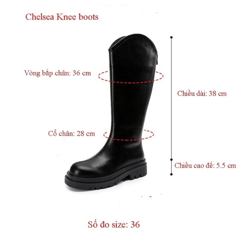 Giày boots cao đùi, Chelsea Knee boots