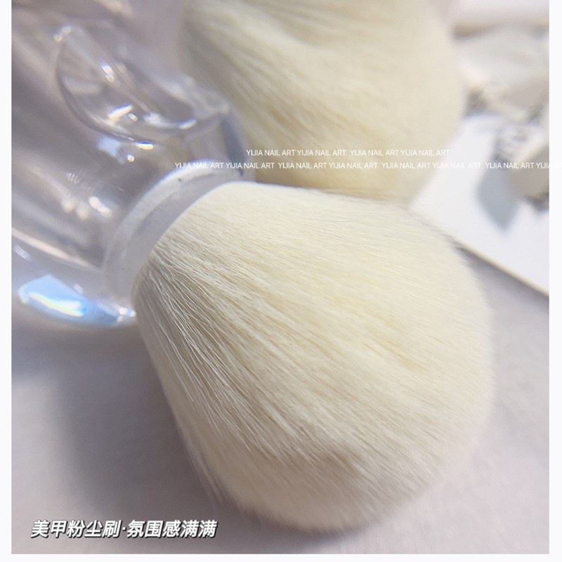 Cọ chổi phủi bụi nail cán ngắn siêu đẹp mẫu mới sang trọng