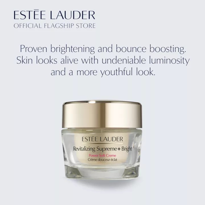 Kem dưỡng Estee Lauder dưỡng trắng Collagen và chống lão hóa Estee Lauder Revitalizing Supreme+ Bright Power Soft Crème