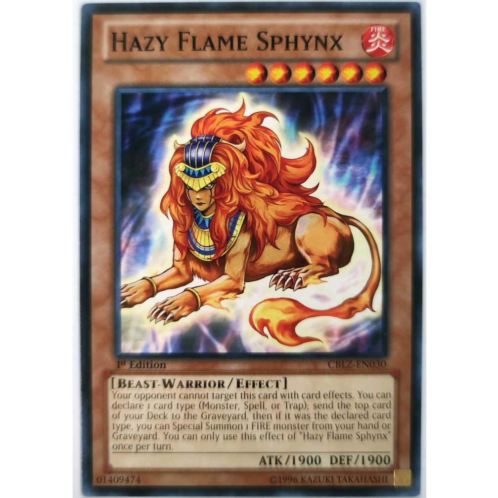 [Thẻ Yugioh] Hazy Flame Sphynx |EN| Common