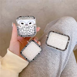 Vỏ Bảo Vệ Hộp Sạc Tai Nghe AirPods 1 2 Pro 3 Bằng Silicon Họa Tiết Chú Gấu Độc Đáo Thời Trang