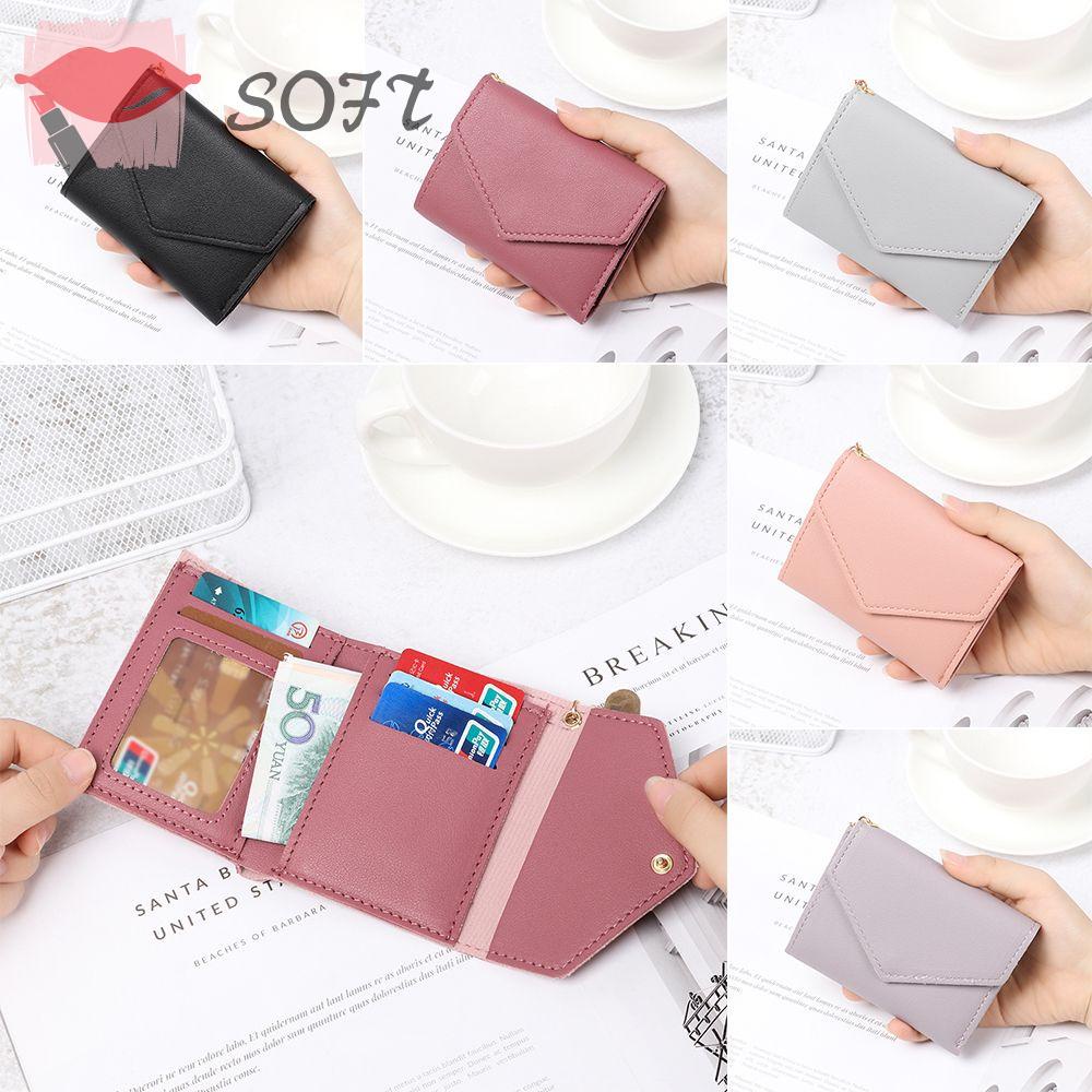 Ví Da Cầm Tay Có Khóa Kéo Đa Năng Thời Trang Cho Nữ