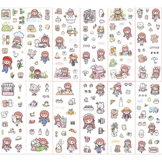Zanmo nhãn dán sticker dễ thương trang trí (Inbox chọn mẫu)