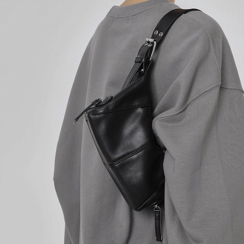 Túi Đeo Vai Bằng Da Mềm Phong Cách retro Cá Tính Cho Nữ