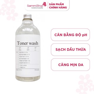 CellBN Nước hoa hồng Toner Wash 500ml
