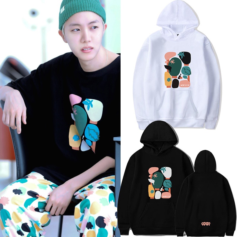 Áo nỉ bông chui đầu có mũ nhóm bts mặc áo nam nữ đẹp áo idol