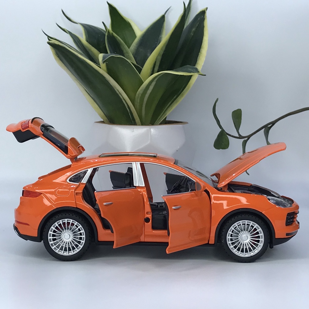 Mô hình xe ô tô Porsche Cayenne S tỷ lệ 1:24 mẫu xe quý tộc mới nhất