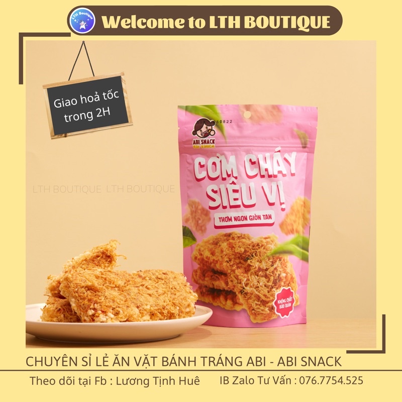 CƠM CHÁY SIÊU VỊ - ABI SNACK