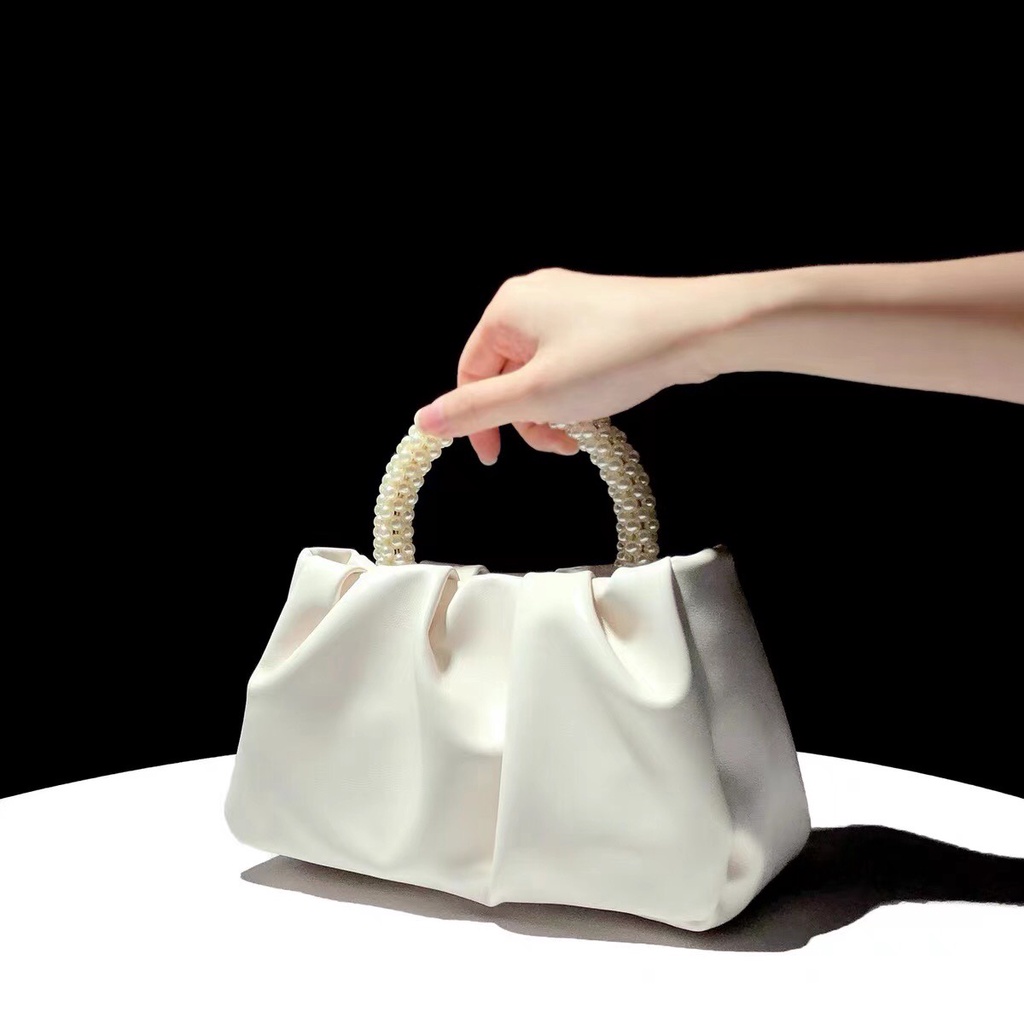 Túi xách tay đính hạt sang chảnh, tặng kèm dây đeo chéo hàng đẹp loại 1 SL62