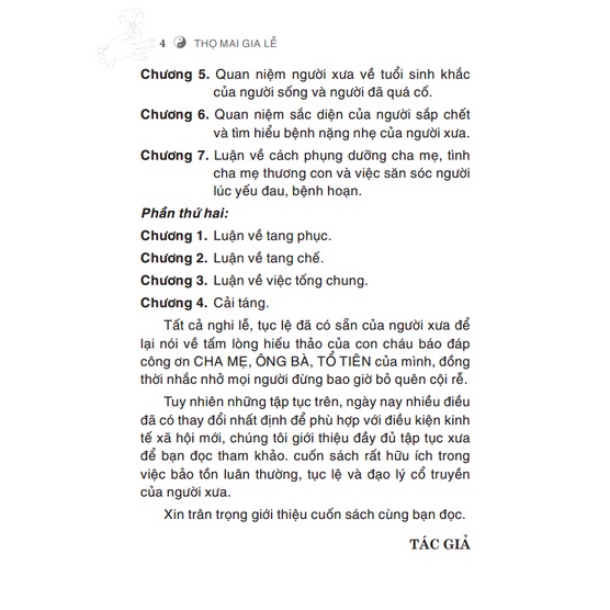 Sách - Thọ mai gia lễ  - tái bản