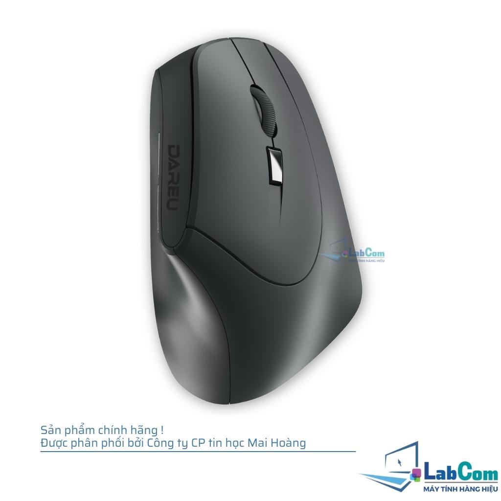 Chuột máy tính không dây Dareu LM108B - Kết nối Dual mode Bluetooth | Wireless 2.4gHz | Tặng kèm 02 pin AAA