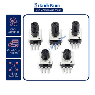 Chiết áp đơn RV09 3 chân đứng 1K - 100K chất lượng tốt
