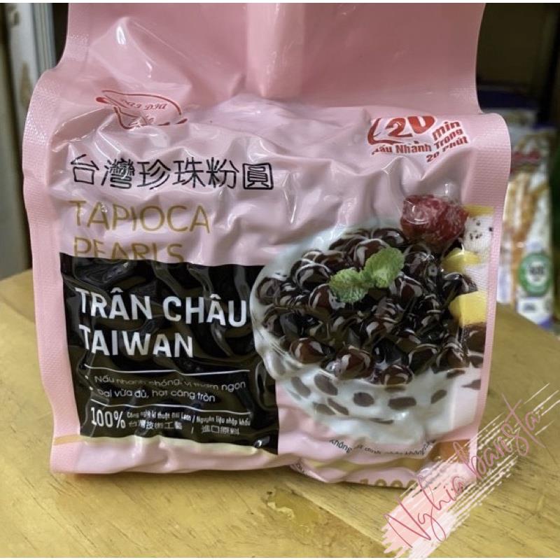 Trân châu ĐEN CARAMEL TAIWAN Đại Địa Đài Loan - Gói 1kg