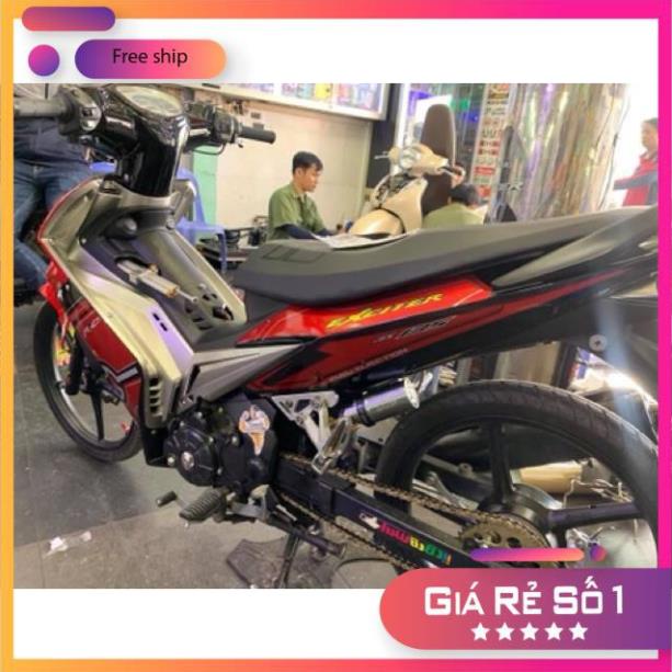 FREE SHIP + QUÀ TẶNG Tem rời xe Exciter 135 2010 đỏ đen