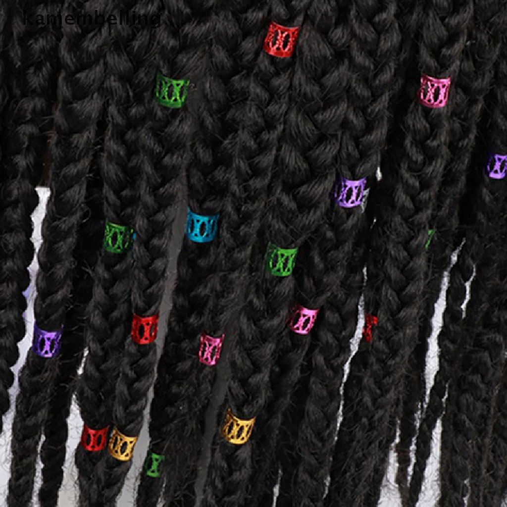 Kamembelling Set 100 Kẹp Tóc Tết Bím Có Thể Điều Chỉnh kamembelling